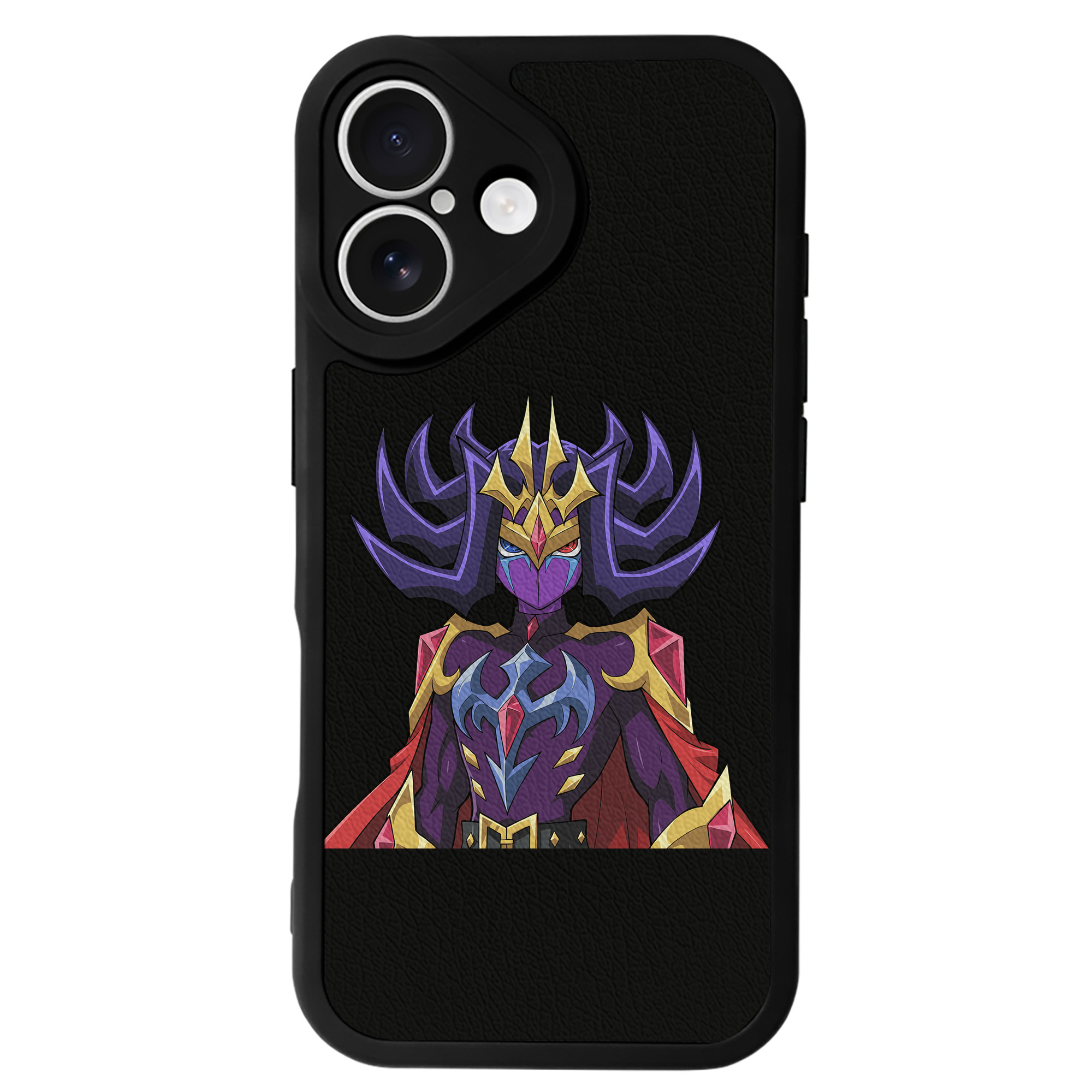 遊☆戯☆王 Yu-Gi-Oh! 【iPhone 16シリーズ対応】シリコンスマホケース（レザー調） 材質：シリコン